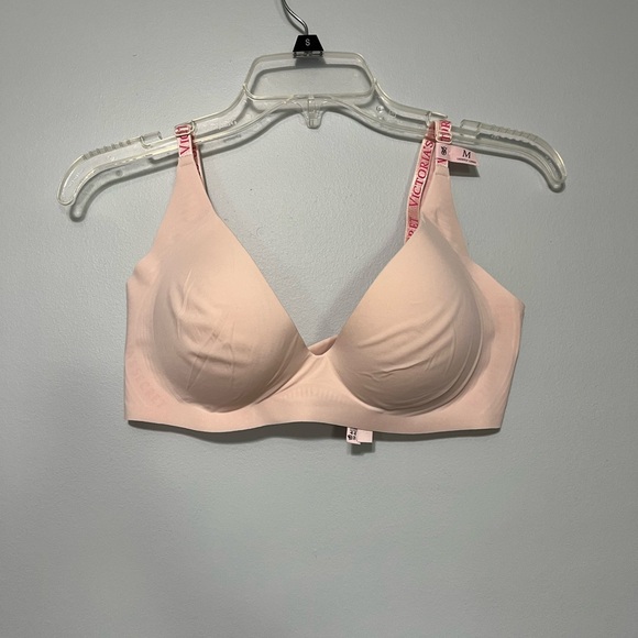 Victorias Secret T shirt push up comfort bra size medium in purest pink NWT - Picture 2 of 8